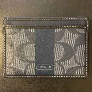 Coach card holder